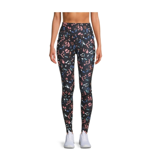 Avia Core Performance Leggings NWT Sz Medium High Rise Pockets - Picture 1 of 5